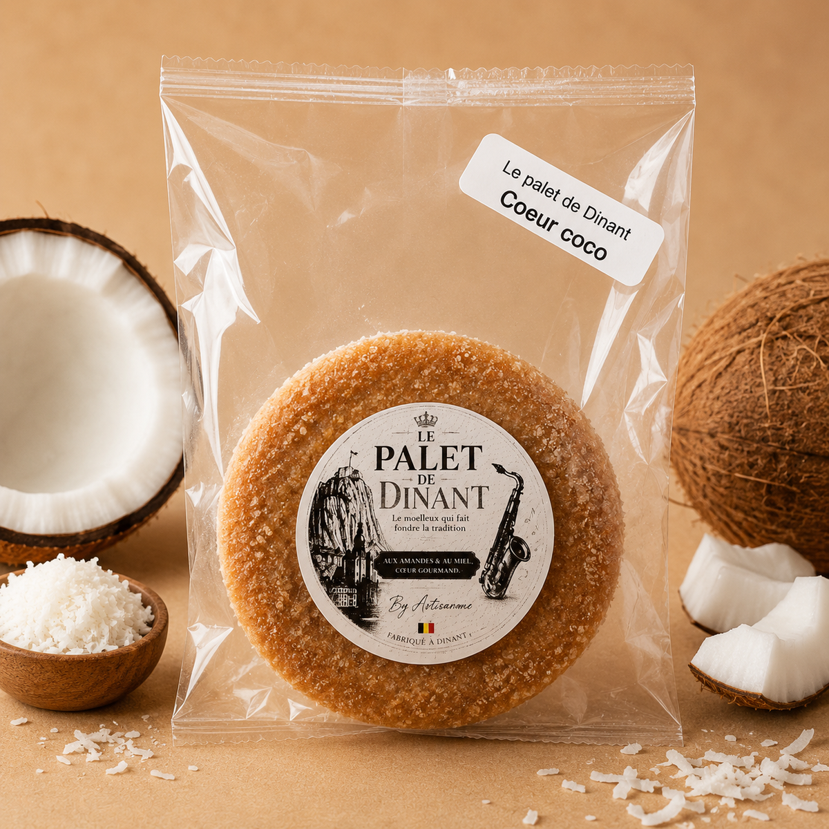Le Palet de Dinant – Cœur Coco