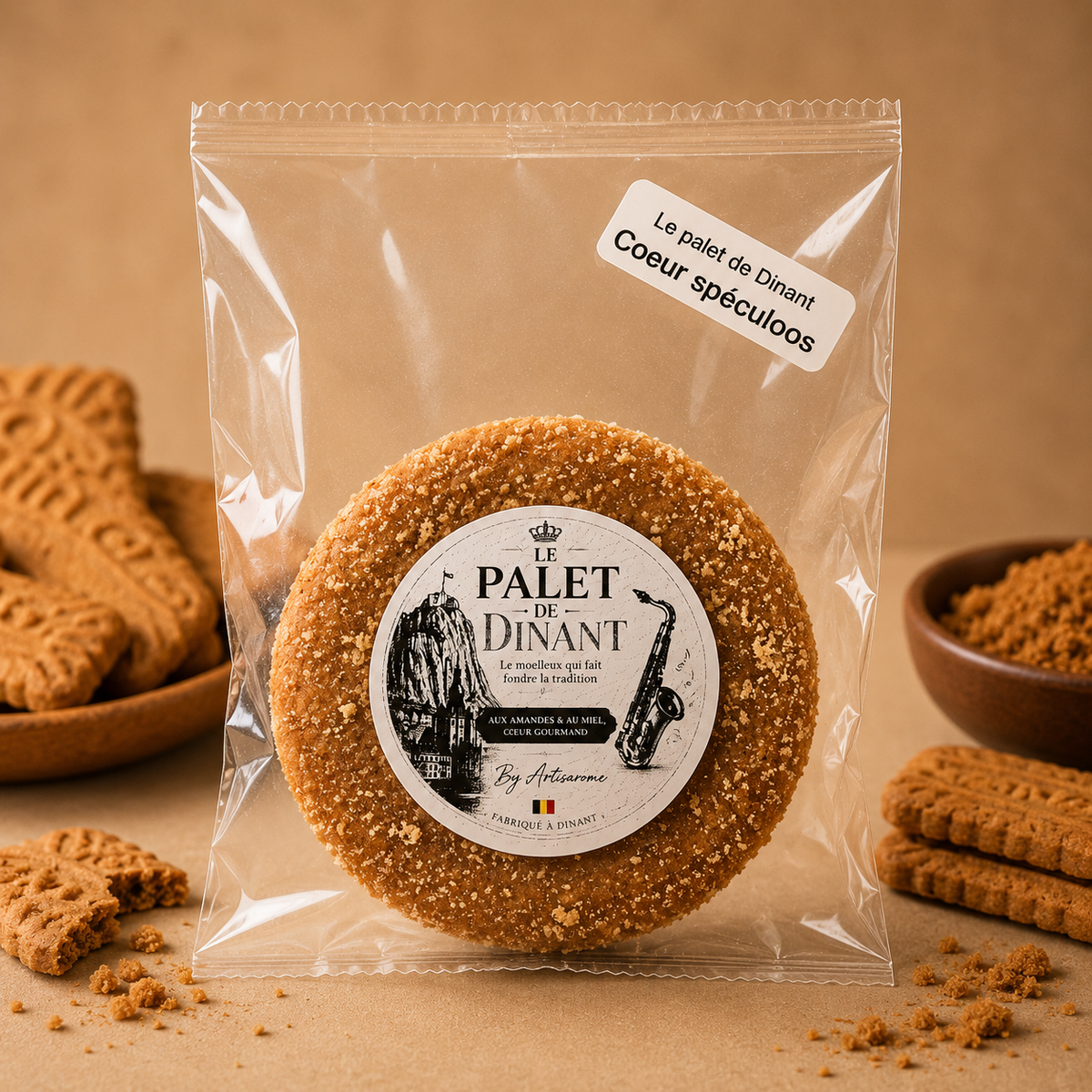 Le Palet de Dinant – Cœur Spéculoos