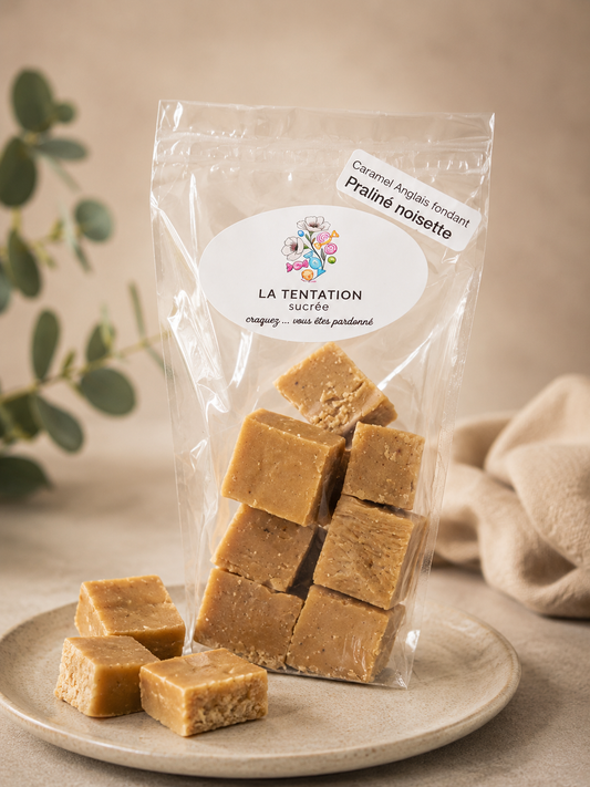 Caramel Anglais Artisanal Praliné Noisette