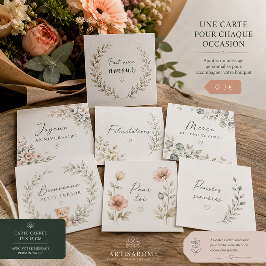 Carte Message Personnalisée