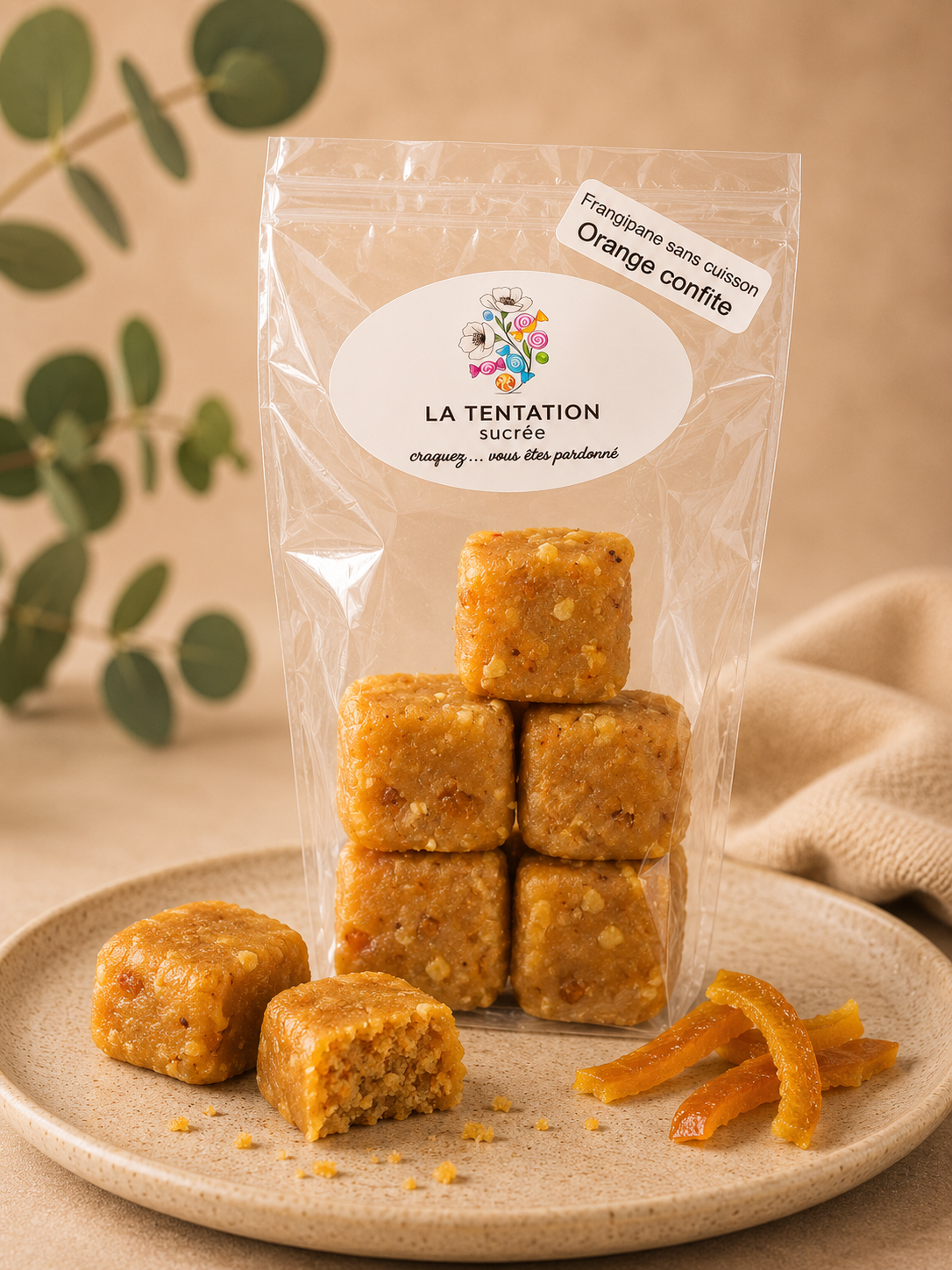 Frangipane sans Cuisson – Orange